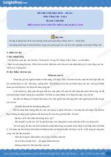 Đề thi học kì 2 Tiếng Việt 4 CD - Đề số 4